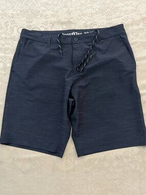 Hang Ten Men's Shorts Size 38 Gray Outdoor Casual Outdoor Chino Stretch